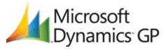 A black and white image of microsoft dynamics logo.