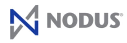 A logo of the company noda